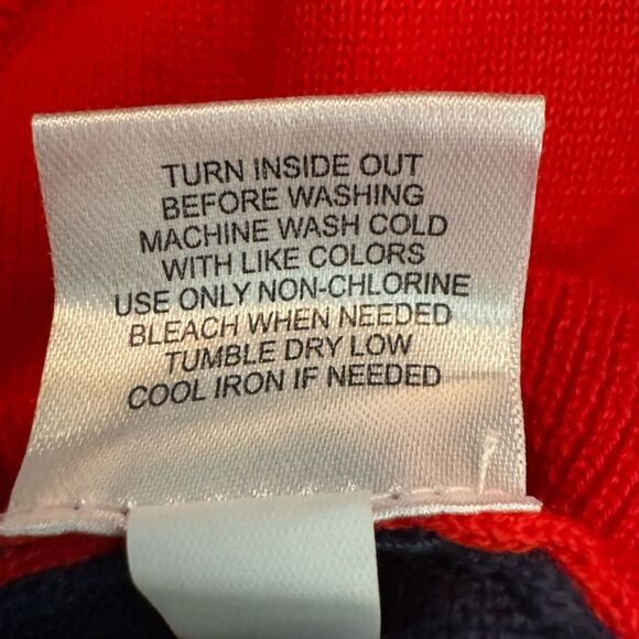 Boston Red Sox Womens V Neck Sweater Touch by Alyssa Milano MLB Size Extra Large - Picture 12 of 13